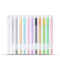 Kaco Base 12 Mix Color Gel Pen Set