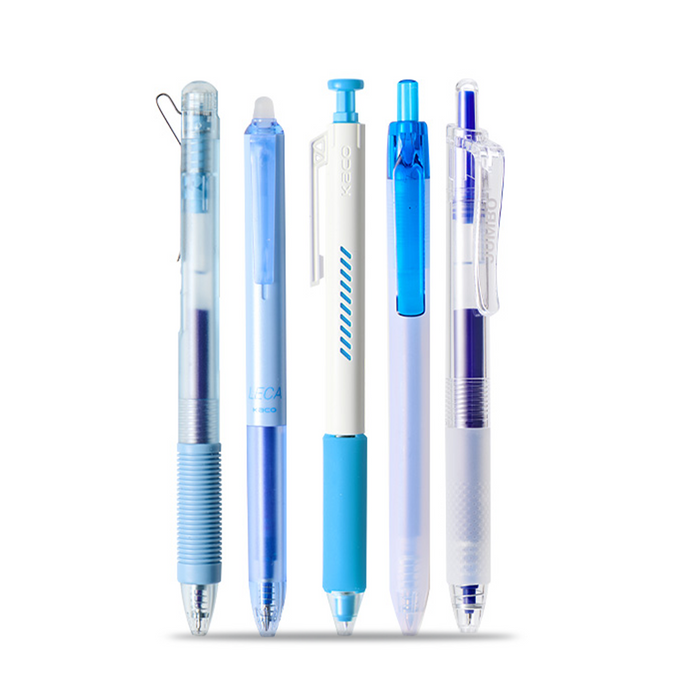 Kaco Blue Gel Pen Set
