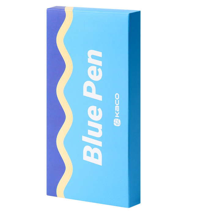 Kaco Blue Gel Pen Set