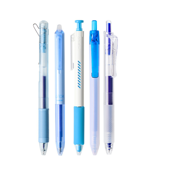 Kaco Blue Gel Pen Set