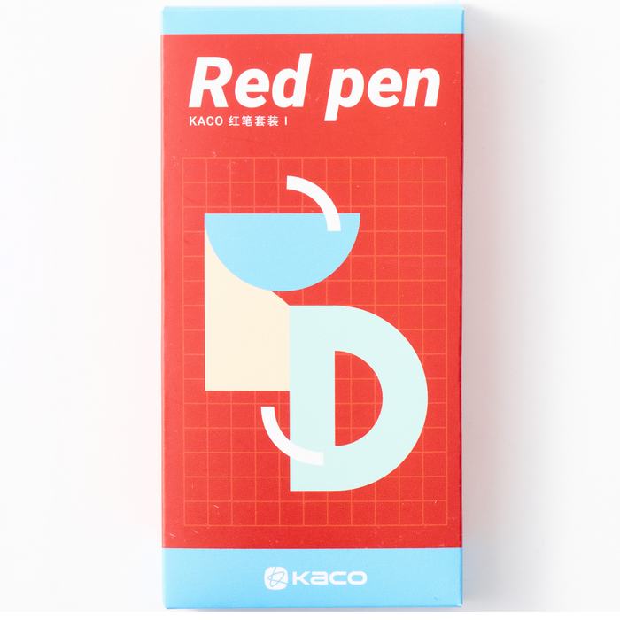 Kaco  Red I Collection Pen Set
