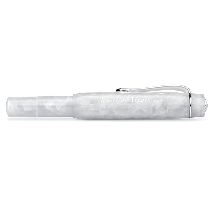 Kaweco Art Sport Fountain Pen Mineral White Extra Fine