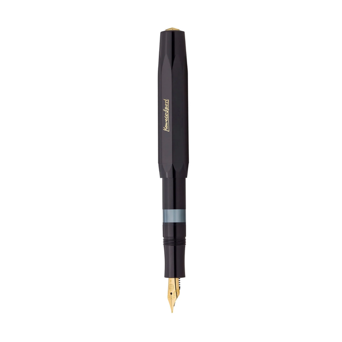 Kaweco Piston Sport Classic Black-Gold Fountain Pen