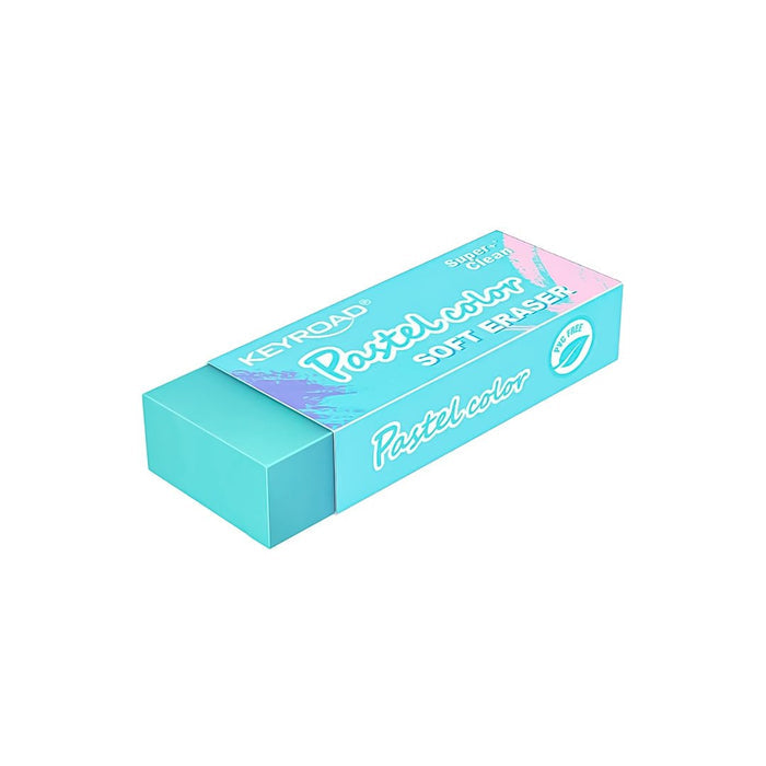 Keyroad Pastel Color Eraser-Pack Of 2 - SCOOBOO - KR972036 - Eraser & Correction
