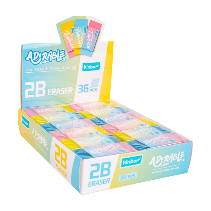 Kinbor Adorable 4B Eraser Set
