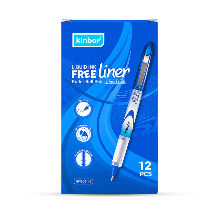 Kinbor Liquid Ink Free Liner Roller Ball Pen