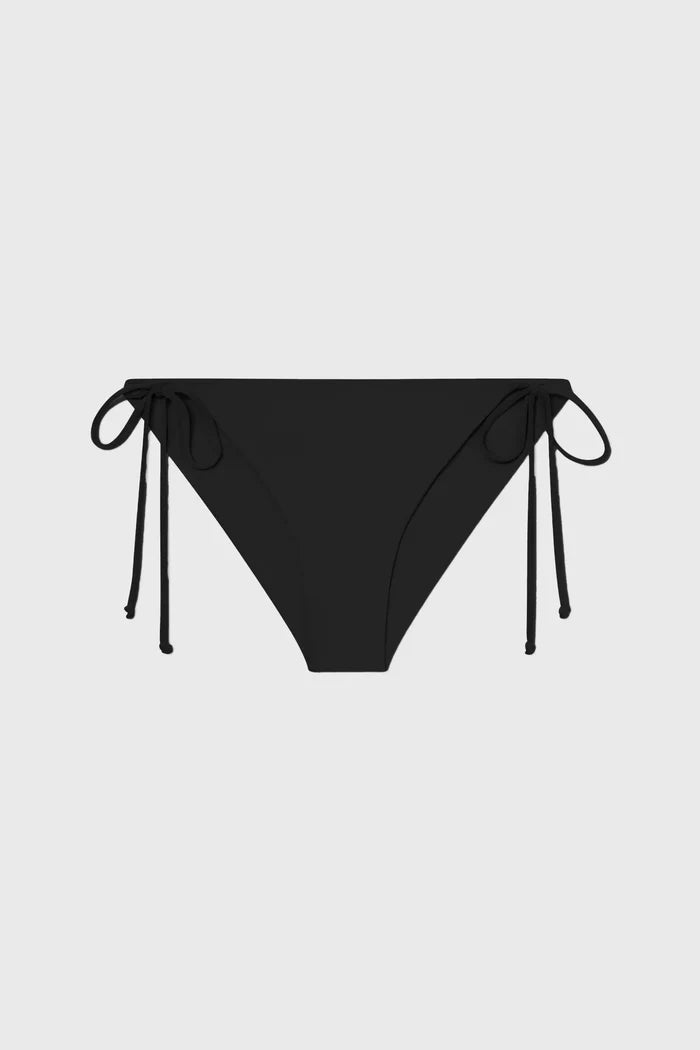 Knotted Bikini Bottom - Black - Heidi Merrick