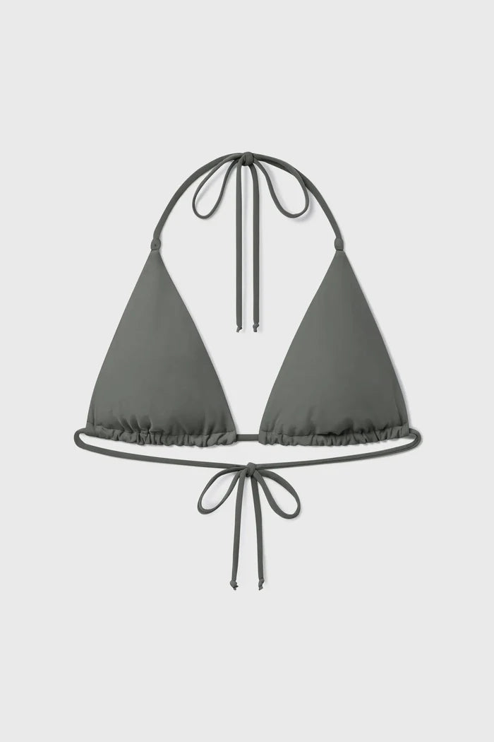 Knotted Triangle Top - Agave - Heidi Merrick