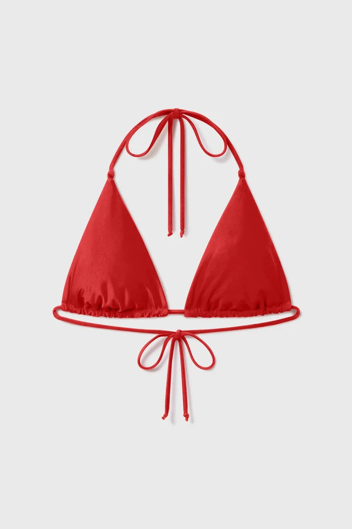 Knotted Triangle Top - Poppy - Heidi Merrick