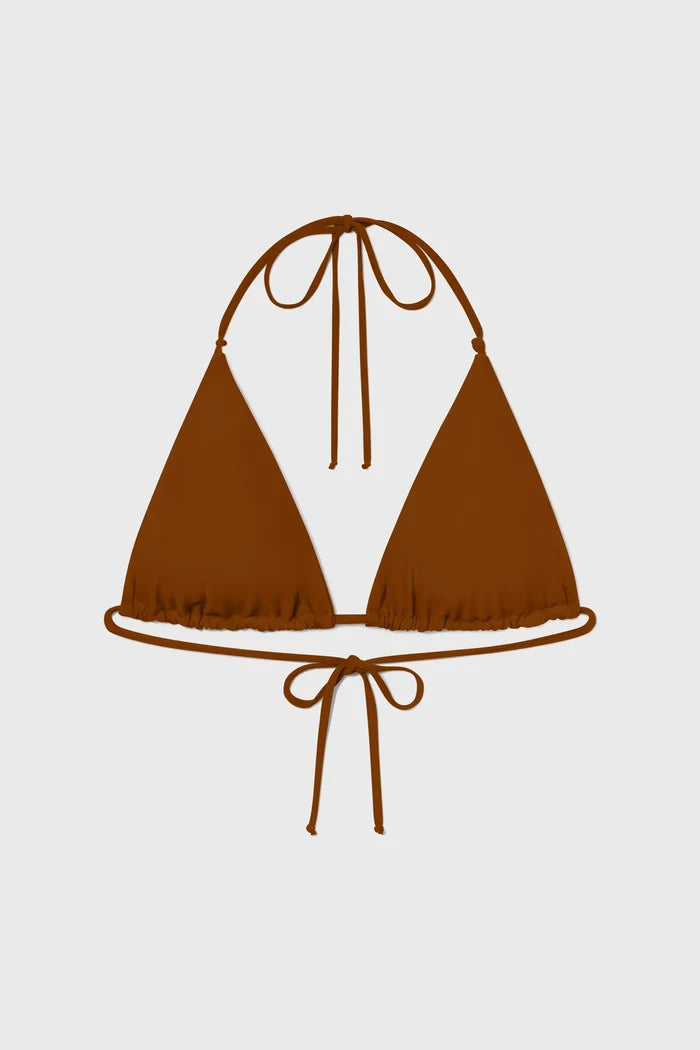 Knotted Triangle Top - Tiger Shark - Heidi Merrick