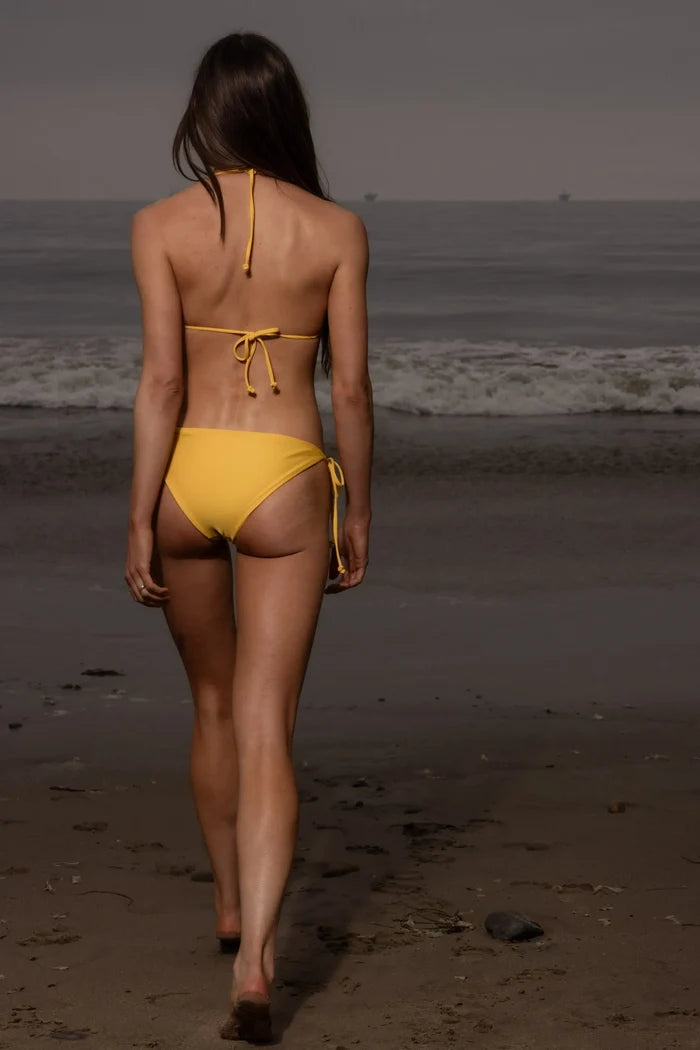 Knotted Triangle Top - Yellow Fin - Heidi Merrick