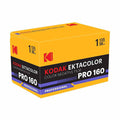 A box of Kodak Ektacolor Pro 160 35mm film on a white background