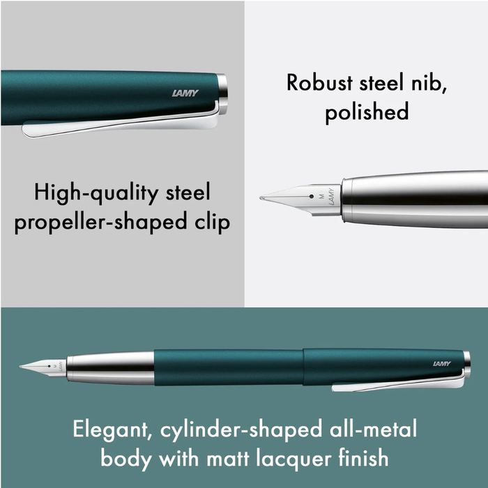 Lamy 069 Studio Petrol CT Fountain Pen