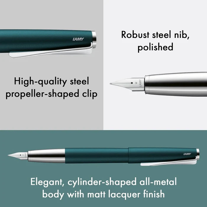 Lamy 069 Studio Petrol CT Fountain Pen