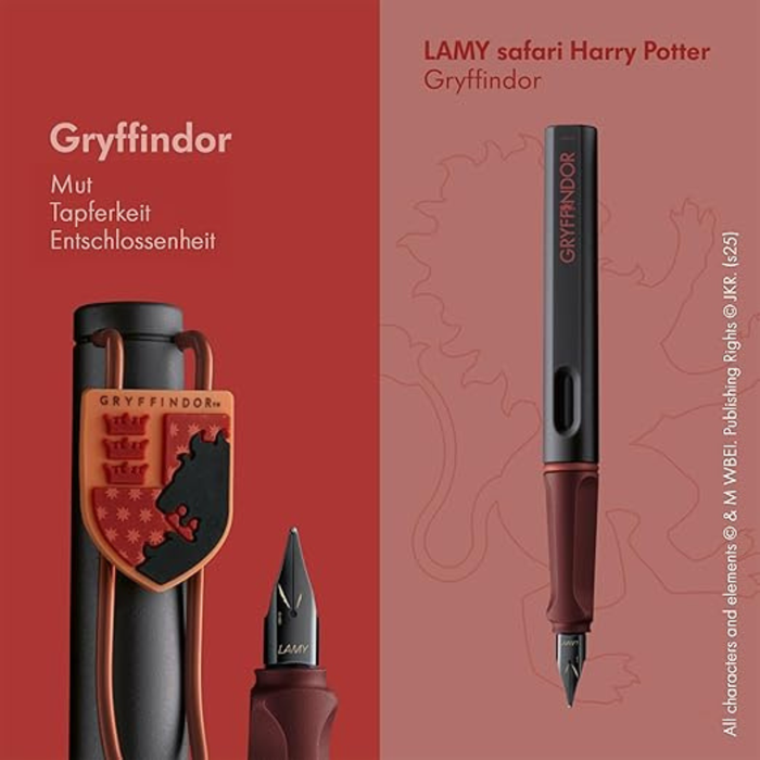 Lamy Safari Gryffindor Fountain Pen