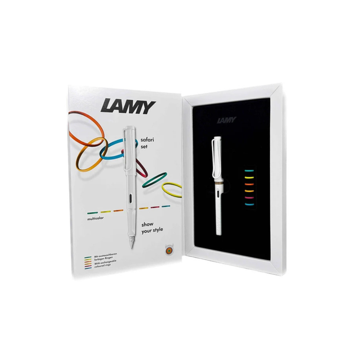 Lamy Safari Multicolor Fountain Pen Set
