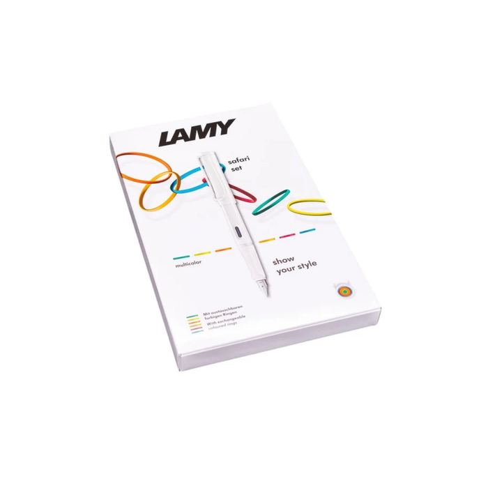 Lamy Safari Multicolor Fountain Pen Set