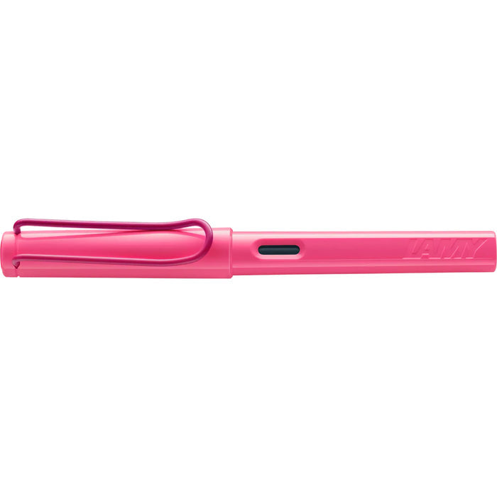 Lamy Safari Neon Pink Fountain Pen Medium