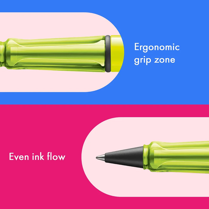 Lamy Safari Rollerball Pen Neon Yellow