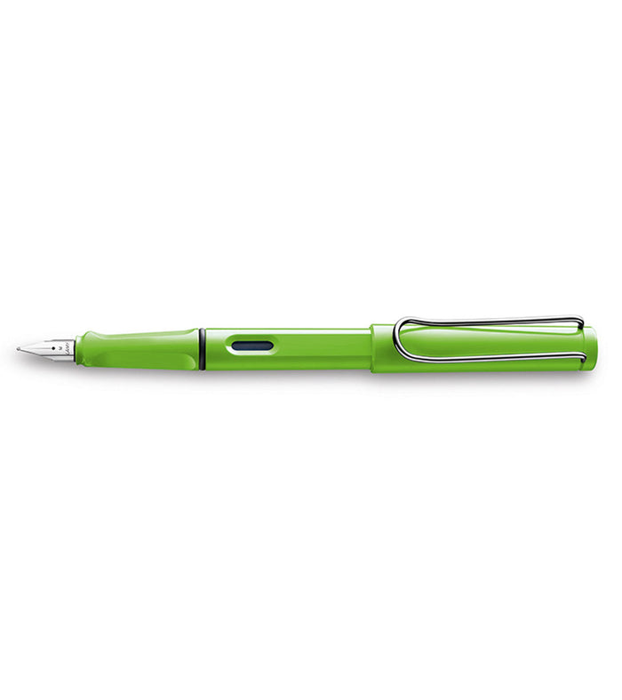 Lamy Safari Shiny Green Fountain Pen Fine - PensAndPencils.Net
