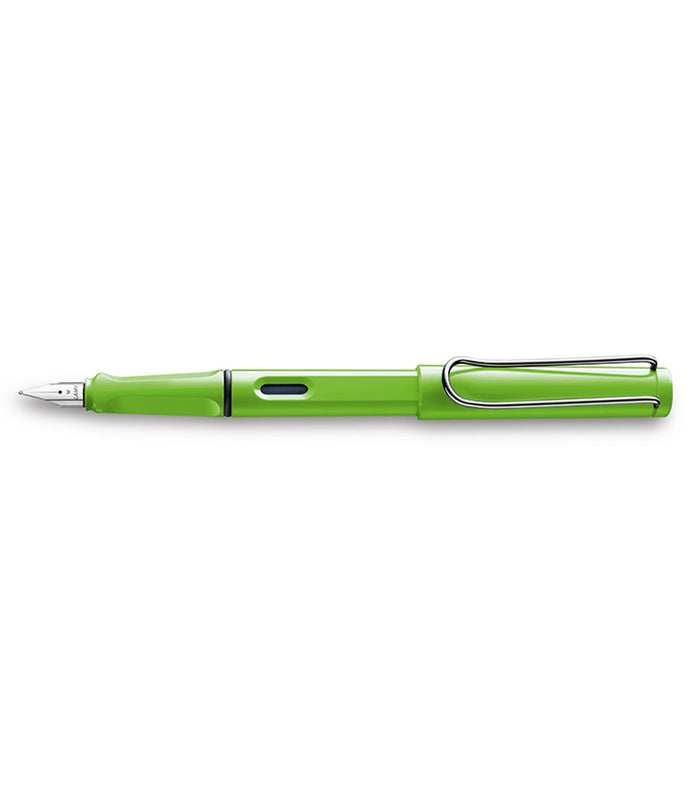 Lamy Safari Shiny Green Fountain Pen Medium  Lamy Fountain Pens