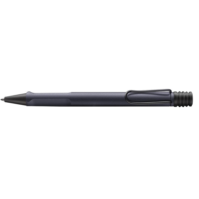 Lamy Safari Steel Black Ballpoint Pen
