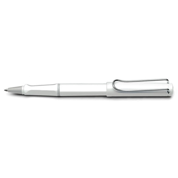 Lamy Safari White Rollerball Pen - PensAndPencils.Net