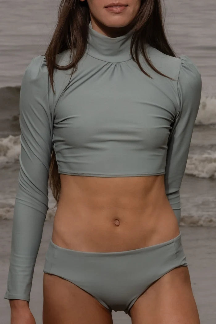 Lautrec Rash Guard - Agave - Heidi Merrick