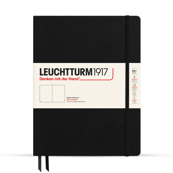 Leuchtturm1917 Ruled Notebook BLACK