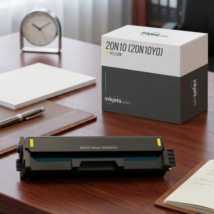 Lexmark 20N10Y0 Yellow Standard Yield Compatible Toner Cartridge