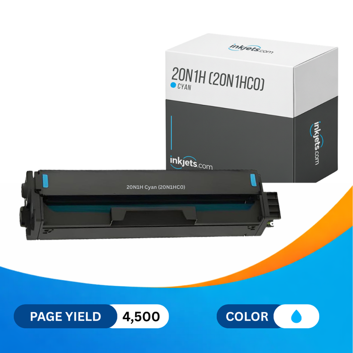 Lexmark 20N1HC0 Cyan High Yield Compatible Toner Cartridge