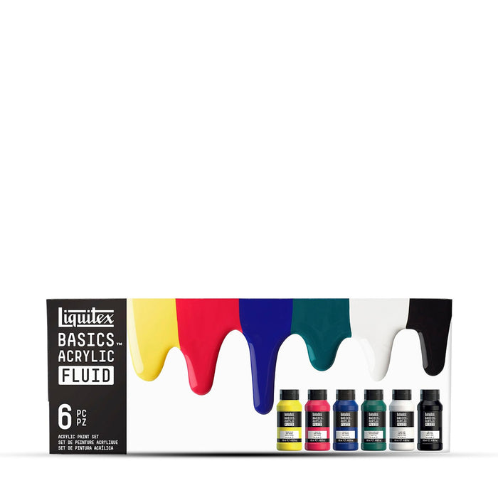 Liquitex Basics Fluid Acrylic Set