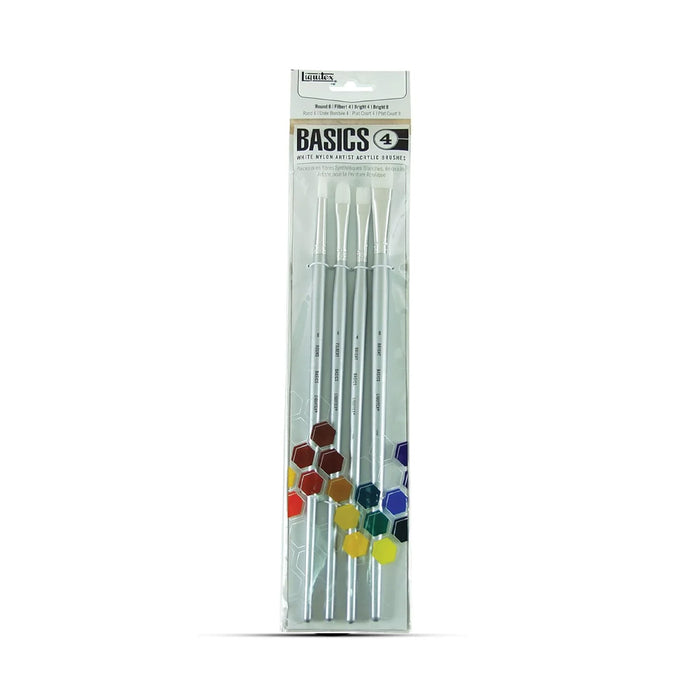 Liquitex Basics Paint Brush Long-Handle Set