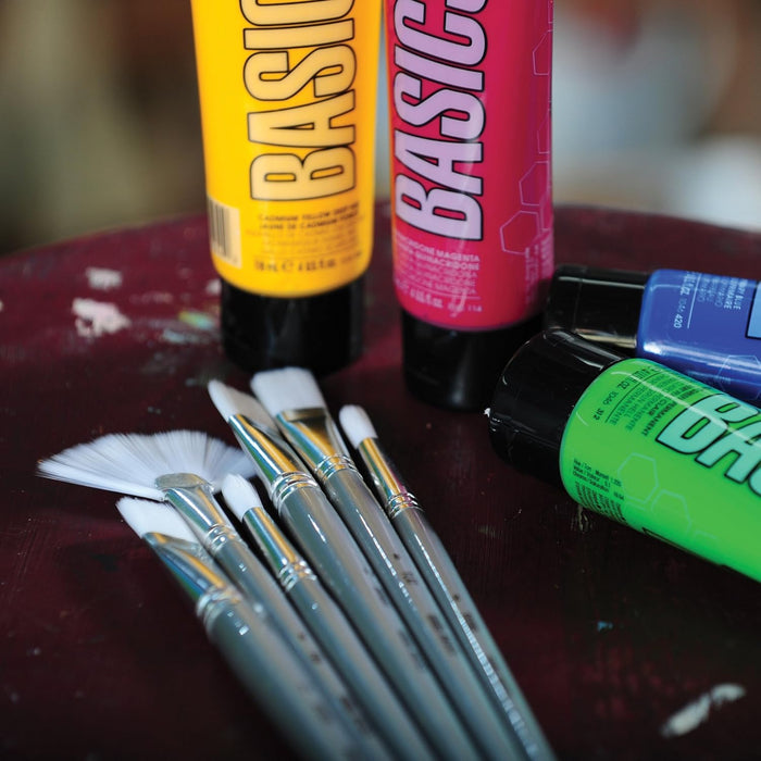 Liquitex Basics Short Handle Paint Brush Set