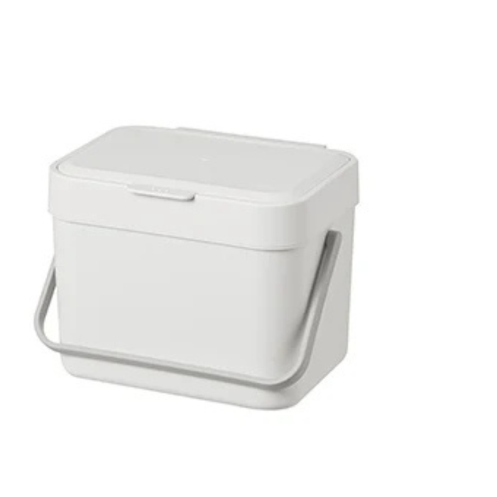 Litem Hanging Food Waste Bin with Basket Compact Hanging Design