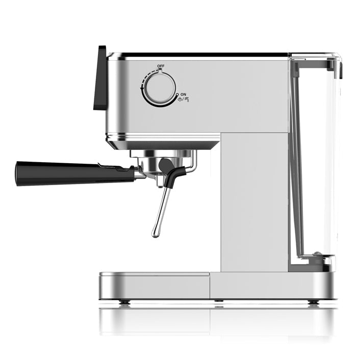 Machine à café Barista Daiko 20 bars inox avec mousseur à lait