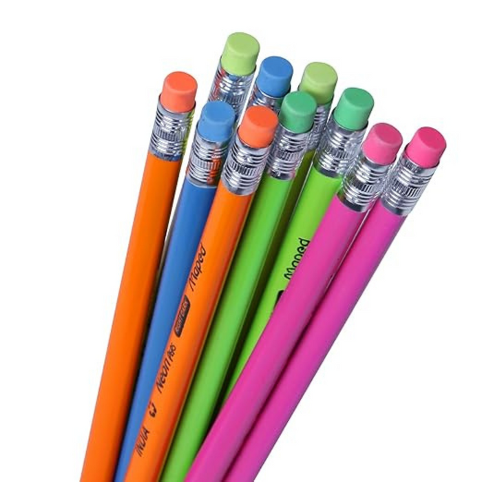Maped Neon Wood Free Graphite Pencil + Sharpener