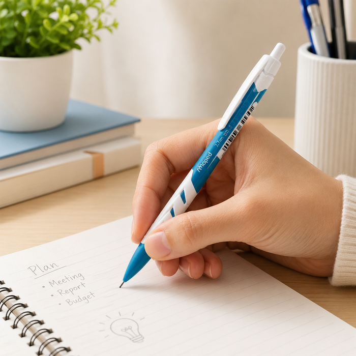 Maped Soft Touch Mechanical Pencil With Lead Box