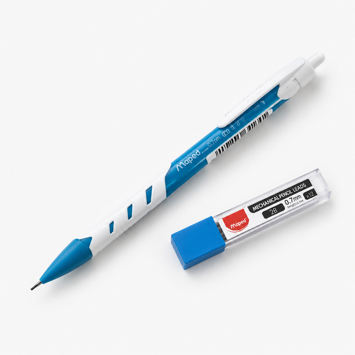 Maped Soft Touch Mechanical Pencil With Lead Box