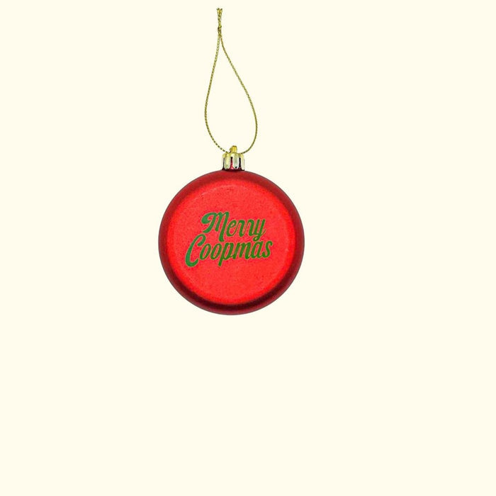Merry Coopmas Christmas Ornament - Aquarium Co - Op