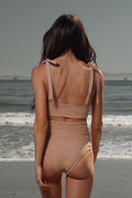 Mimizan Bottom - Ticking Stripe - Heidi Merrick