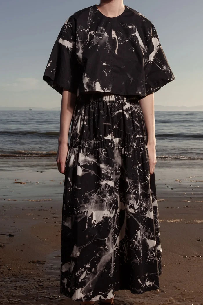 Mojave Top - Inghua Shirting - Heidi Merrick