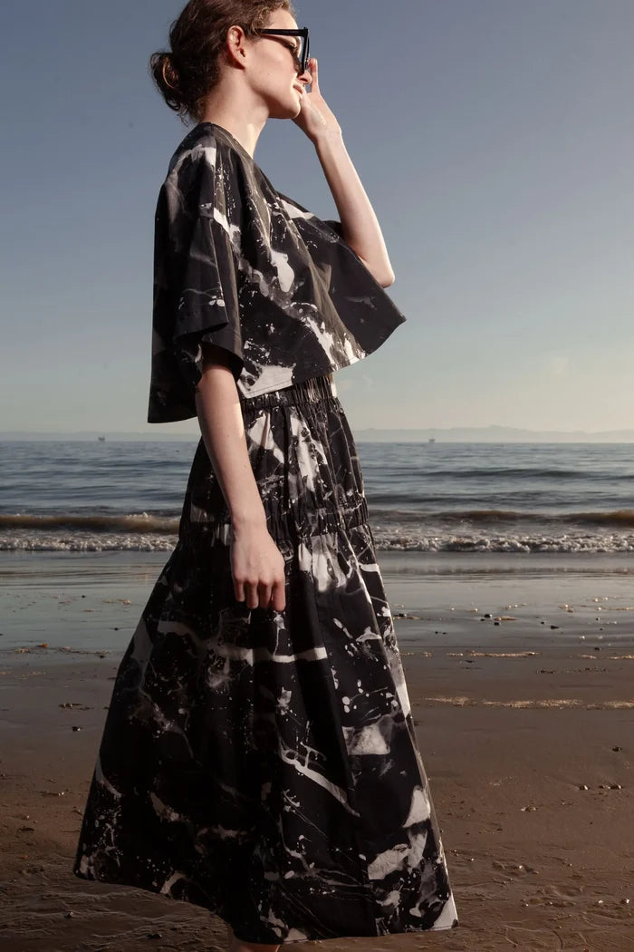 Mojave Top - Inghua Shirting - Heidi Merrick