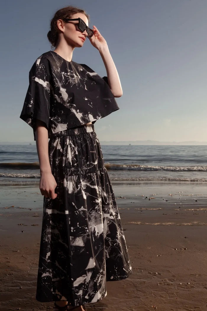 Mojave Top - Inghua Shirting - Heidi Merrick