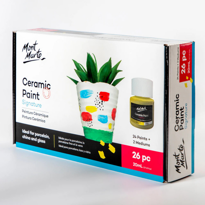 Mont Marte Ceramic Paint Signature 26 x 20ml