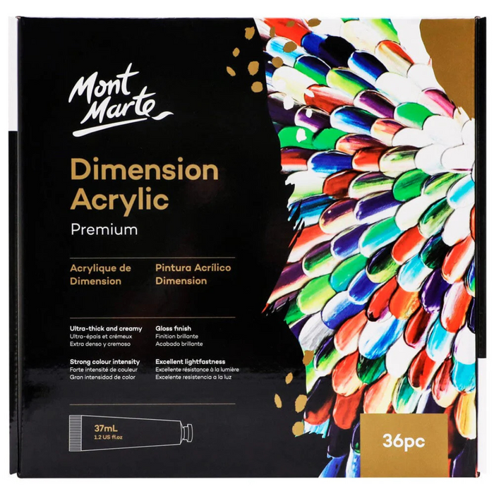 Mont Marte Dimension Acrylic Paint Set