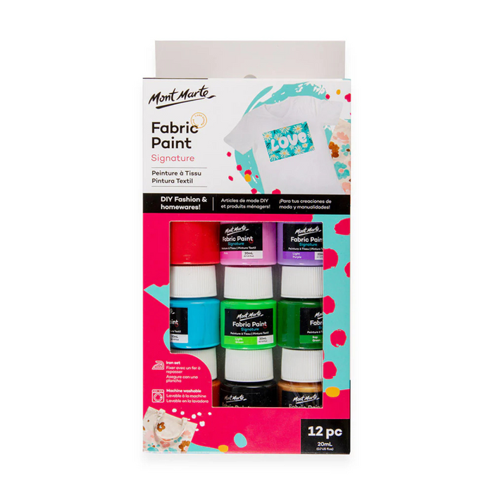 Mont Marte Fabric Paint Signature Set