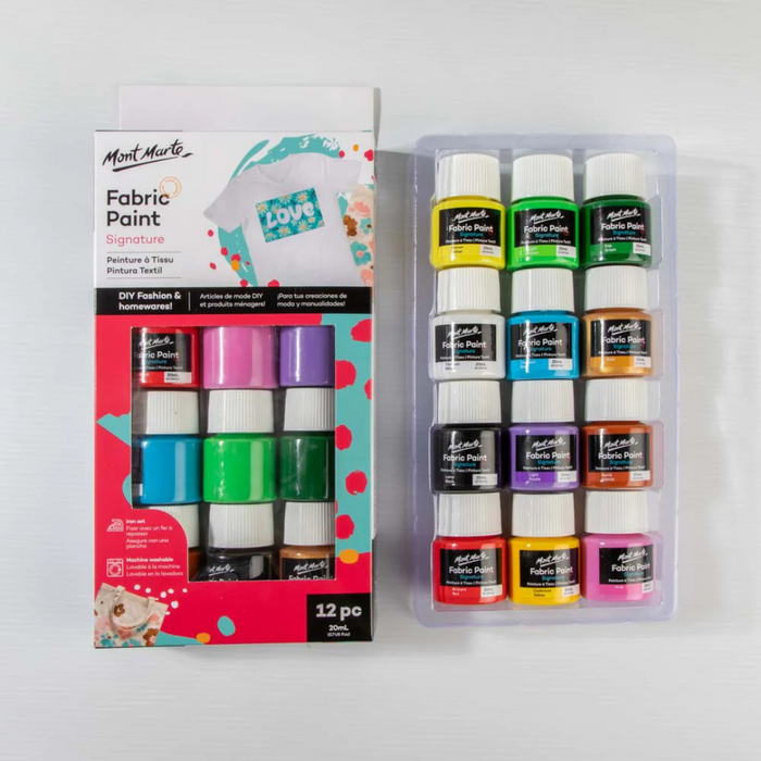 Mont Marte Fabric Paint Signature Set