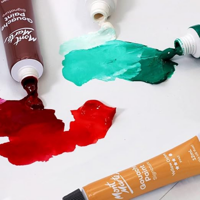 Mont Marte Gouache Paints Signature 18pc x 12ml