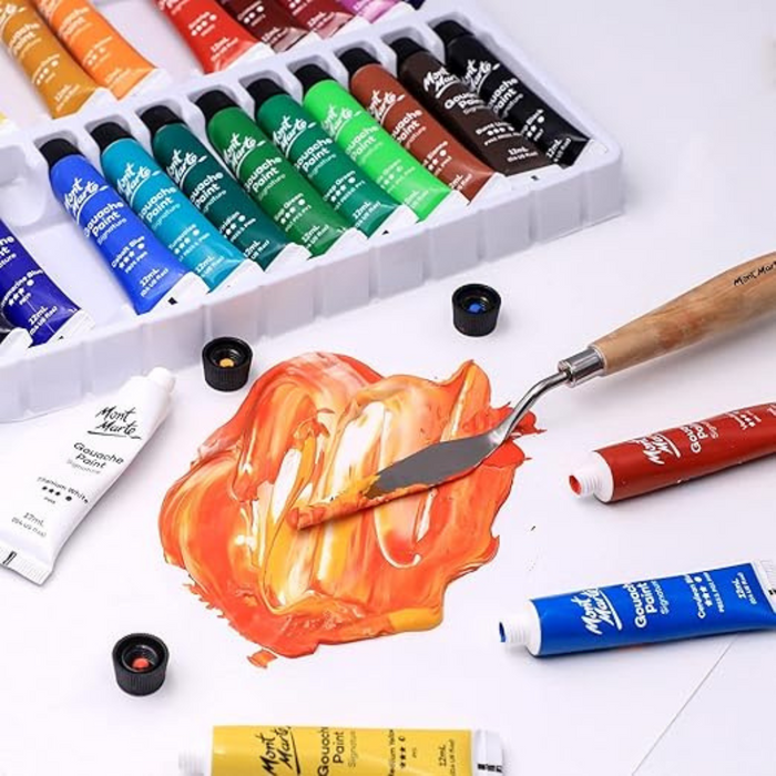 Mont Marte Gouache Paints Signature 18pc x 12ml